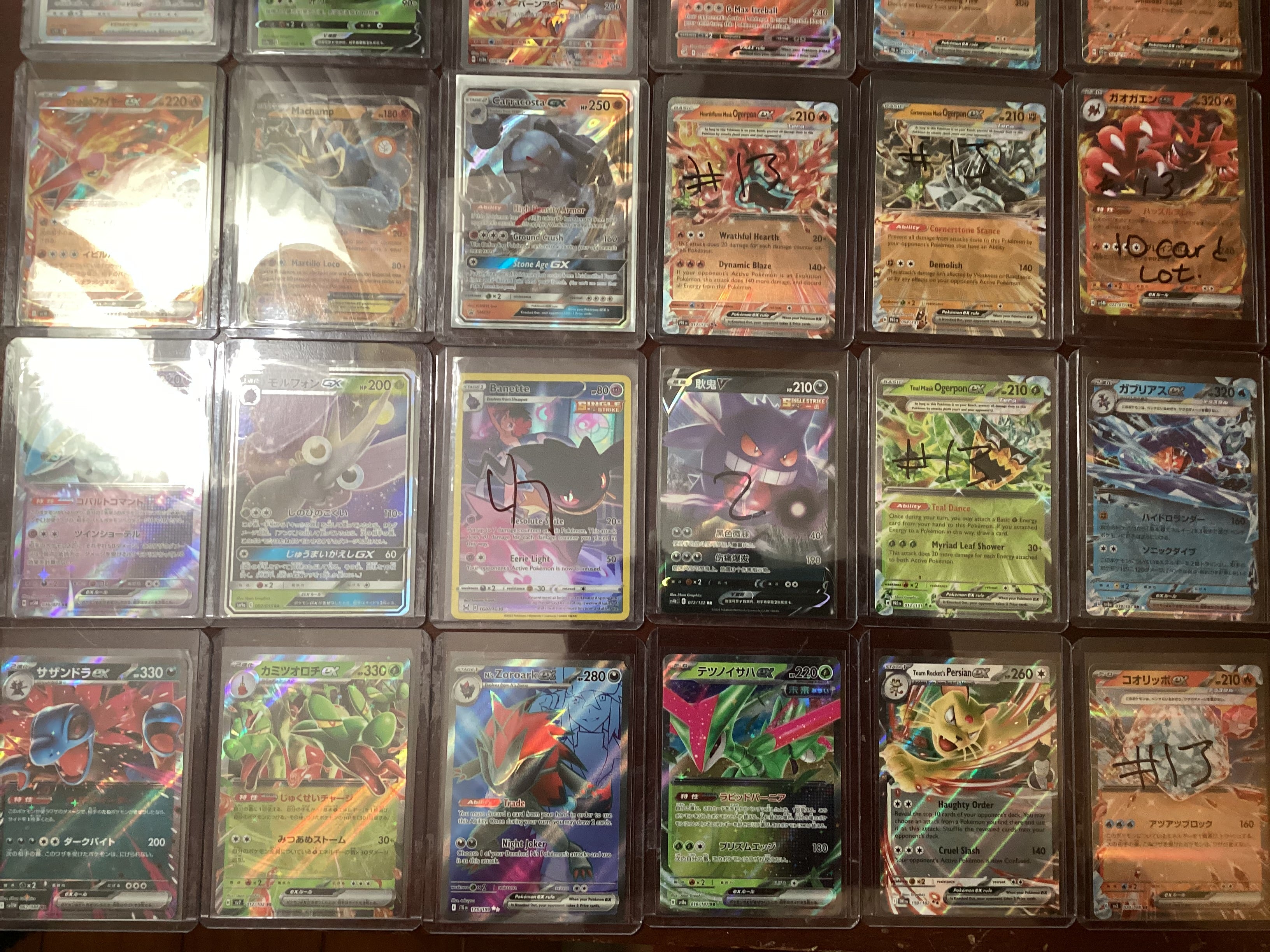 5 random EX/GX/V/VMAX card lot