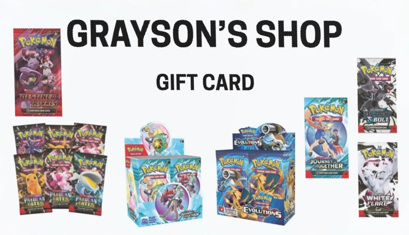 Grayson’s Shop Gift Card