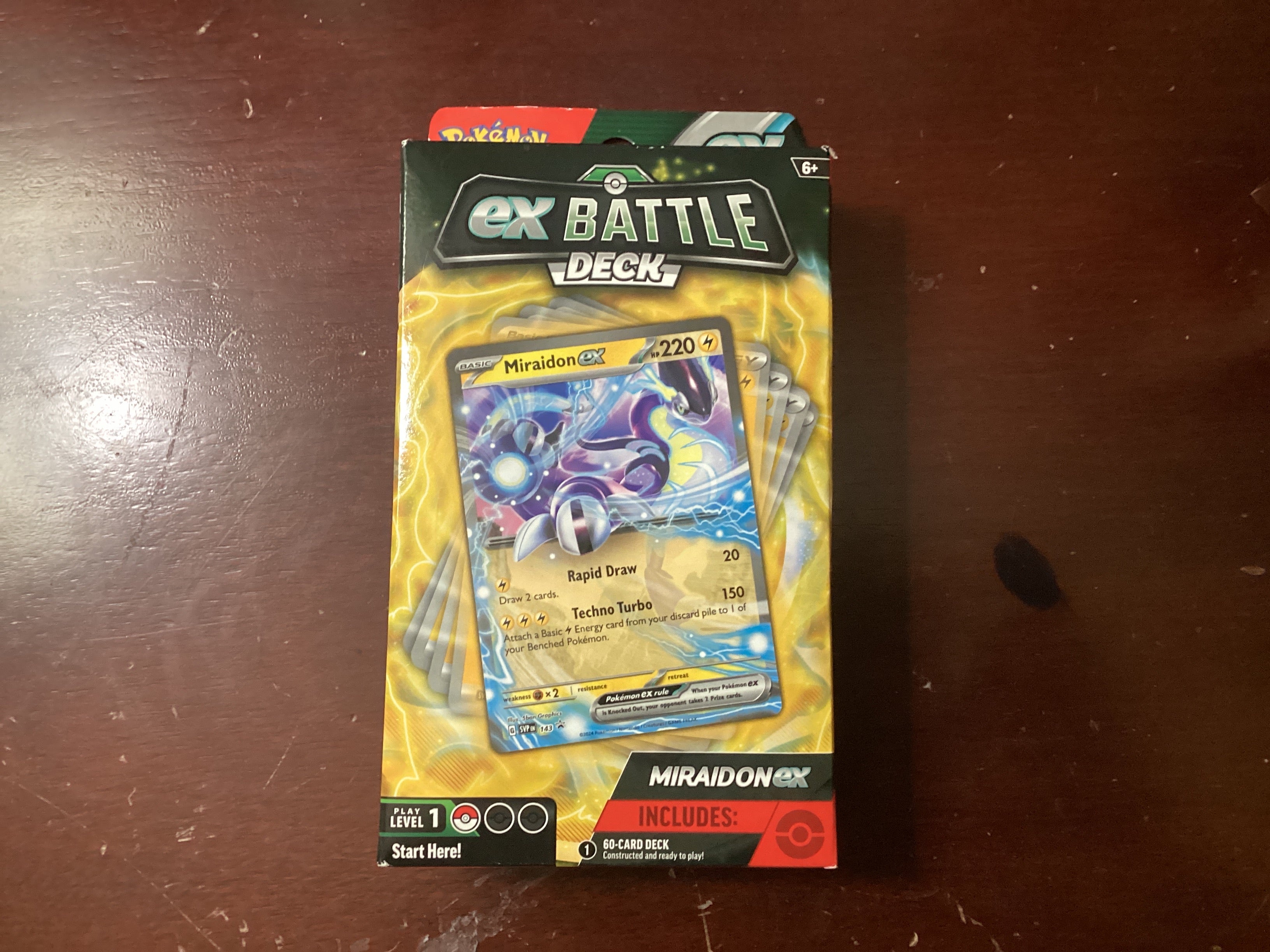 English EX battle deck